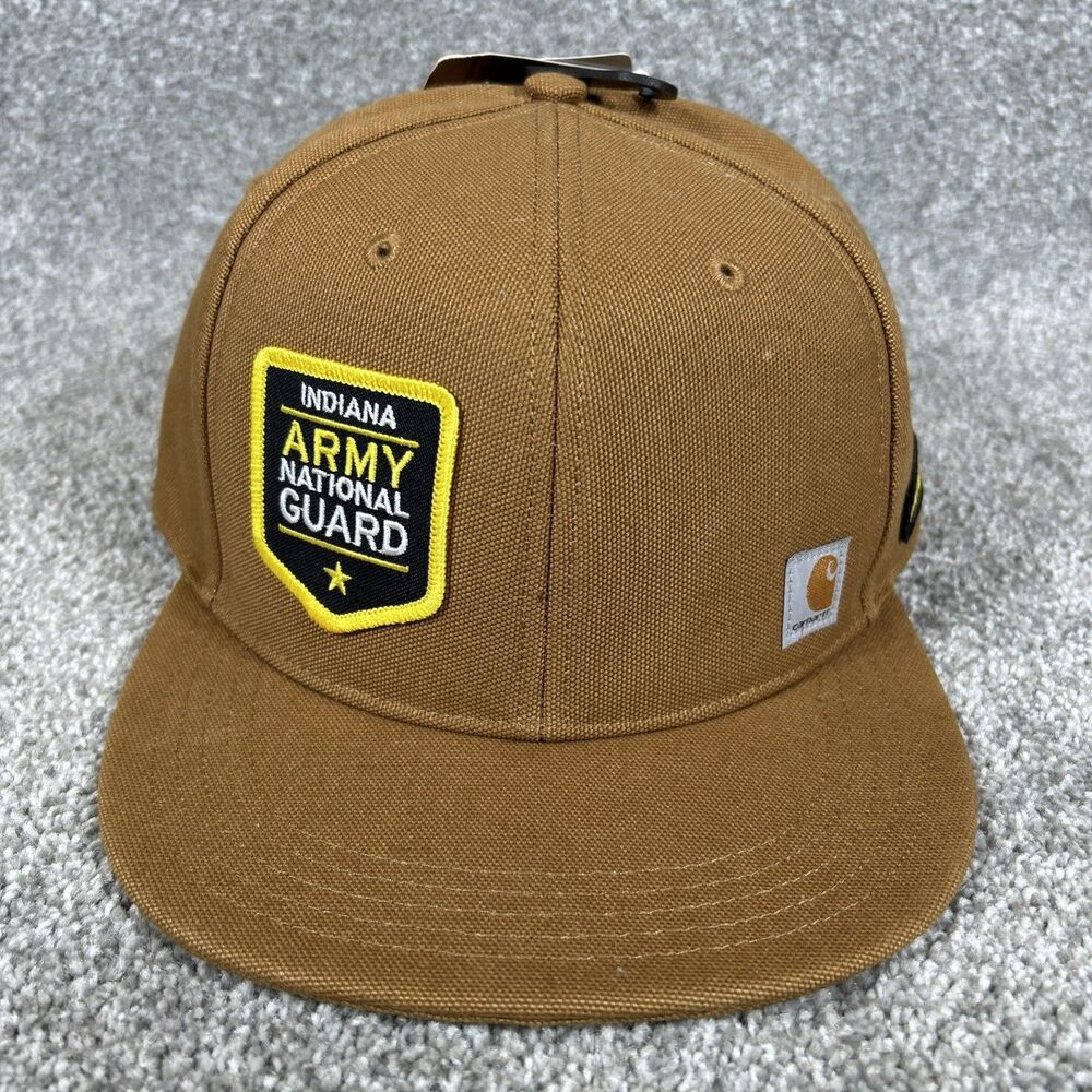 Carhartt Hat Brown Ashland Cap  RN# 14806 Army National Guard New Outdoors